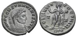 Ancient Coins - Constantine I (AD 307/310-337). Æ Nummus - Follis. Treveri, AD 317. Ex Bourton-on-the-Water Hoard, 1970. N° 2276