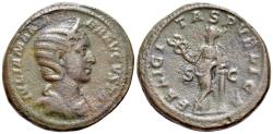 Ancient Coins - Julia Mamaea (Augusta, 222-235). Æ As. Rome, AD 228.  R/ FELICITAS
