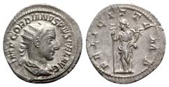 Ancient Coins - Gordian III (238-244). AR Antoninianus - Rome - R/ Felicitas