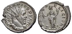 Ancient Coins - Marius (AD 269). BI Antoninianus. Treveri. R/ FELICITAS