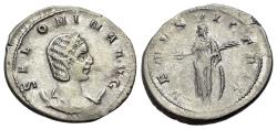 Ancient Coins - Salonina (Augusta, AD 254-268). AR Antoninianus. Colonia Agrippinensis, 257-8. R/ VENUS