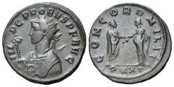 Ancient Coins - Probus (A.D. 276-282). BI Antoninianus. Ticinum mint, 3rd officina. A.D. 277.