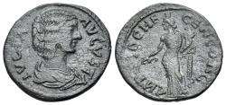 Ancient Coins - Pisidia, Antiochia. Julia Domna (Augusta, 193-217) Æ 23mm.  R/ TYCHE