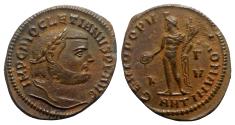 Ancient Coins - Diocletian (284-305). Æ Follis - Antioch - R/ Genius