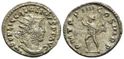 Ancient Coins - Gallienus (AD 253-268). Antoninianus Rome. R/ SOL EXTREMELY FINE