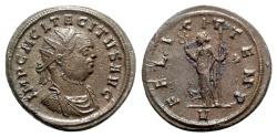 Ancient Coins - Tacitus (275-276). Radiate / Antoninianus - Ticinum - R/ Felicitas