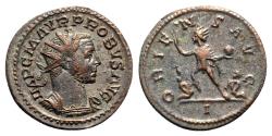 Ancient Coins - Probus (276-282). Radiate / Antoninianus - Lugdunum - R/ Sol
