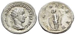 Ancient Coins - Gordian III (AD 238-244). AR Antoninianus. Rome. R/ VICTORY