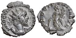 Ancient Coins - Victorinus. Romano-Gallic Emperor (AD 269-271). AE Antoninianus. Colonia Agrippina (Cologne) mint. R/ PROVIDENTIA