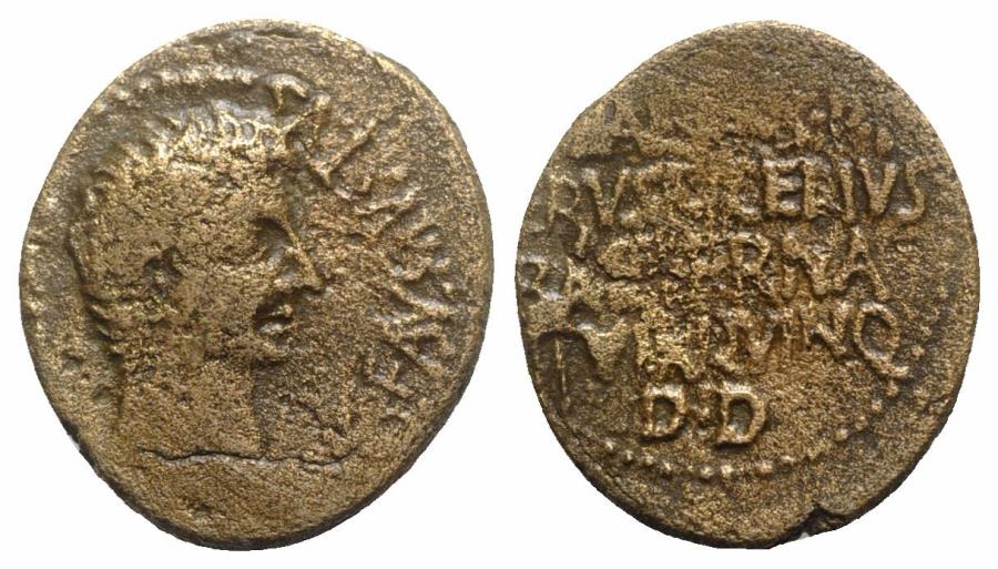 Tiberius 14 37 Macedon Uncertain Mint Ae C Baebius P F Duovir Quinquennalis L Rusticelius Basterna Duovir Quinquennalis