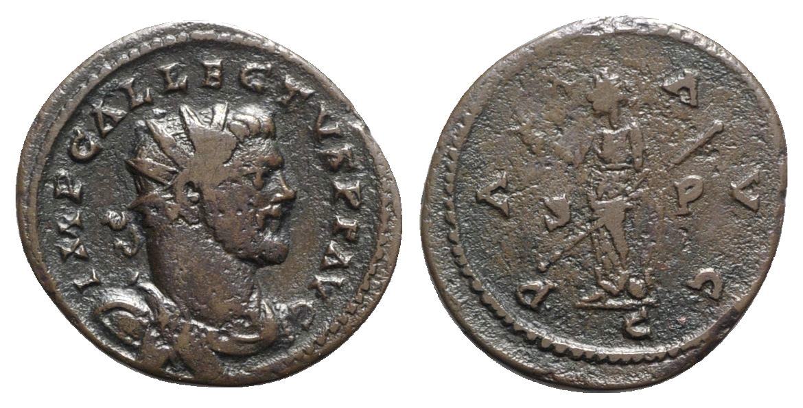 Allectus (293-296). Radiate. 'C' mint (Camulodunum), 293-5. R/ PAX