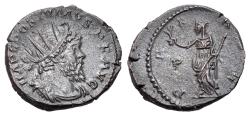 Ancient Coins - Postumus. Romano-Gallic Emperor, AD 260-269. Antoninianus. Treveri (Trier) mint. R/ PAX