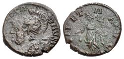 Ancient Coins - Carausius (AD 287-293) BI Radiate. London mint. R/ MONETA -  WEBB this coin !! EXTREMELY RARE