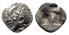 Ancient Coins - Ionia, Kolophon, late 6th century BC. AR Tetartemorion