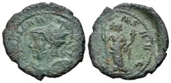 Ancient Coins - Carausius (Romano-British Emperor, AD 286-293). Æ Antoninianus. Londinium mint?. EXTREMELY RARE - NOT IN RIC