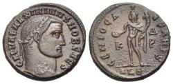 Ancient Coins - Maximinus II (As Caesar, AD 305-309). Æ Follis. Alexandria, 308-310. R/ GENIUS