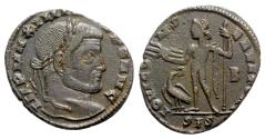 Ancient Coins - Maximinus II (310-313). Æ Follis - Siscia - R/ Jupiter