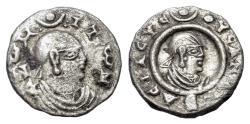 Ancient Coins - Kingdom of Axum, Ousanas I (AD 325-345) AR Unit  or Argyros