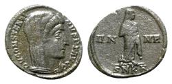Ancient Coins - Divus Constantine I (died 337). Æ Follis - Cyzicus