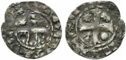 World Coins - PAPAL STATE. Italy, Rome. Senate, c. 14th-15th century. BI Denaro Provisino. Comb; S above. R/ Cross