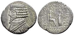 Ancient Coins - Kings of Parthia, Phraates IV (c. 38-2 BC). AR Tetradrachm. Mithradatkart.