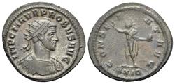 Ancient Coins - Probus (276-282). Radiate. Siscia, 276-282.  R/ SOL RARE