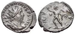 Ancient Coins - Victorinus (Romano-Gallic Emperor, AD 269-271). BI Antoninianus R/ SOL