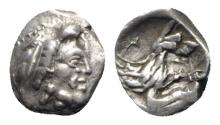 Ancient Coins - Lycaonia, Laranda, c. 324-3 BC. AR Obol