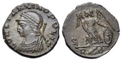 Ancient Coins - Commemorative Series (AD 330-354). Æ Follis, Rome, 331-333. EXTREMELY RARE