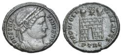 Ancient Coins - Constantine I (AD 307/310-337). Æ Nummus - Follis. Treveri (Trier) mint. Ex Numismatic Auction Co., 1973.