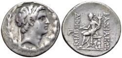 Ancient Coins - Seleukid Kings, Demetrios I (162-150 BC). AR Tetradrachm