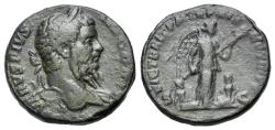 Ancient Coins - Septimius Severus (AD 193-211), Æ As, "Victoria Britannica" issue of late A.D.211,