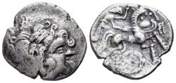 Ancient Coins - Celtic, Northwest Gaul. Redones, c. 100-50 BC. BI Stater