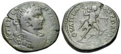 Ancient Coins - Thrace. Pautalia, Geta (As Augustus, AD 209-211), Æ 31mm R/ DIANA