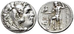 Ancient Coins - IONIA, Miletos. Circa 290-250 BC. AR Tetradrachm. In the name and types of Alexander III of Macedon.