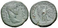 Ancient Coins - Thrace. Pautalia, Geta (As Augustus, AD 209-211), Æ 30mm. R/ EAGLE
