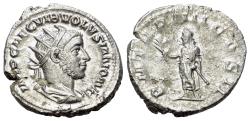 Ancient Coins - Volusian (AD 251-253). AR Antoninianus, c. 253. EXTREMELY FINE