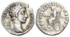 Ancient Coins - Commodus (AD 177-192). AR Denarius. Rome. R/ VICTORY
