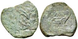 Ancient Coins - ROME REPUBLIC L. Titurius L.f. Sabinus, Rome, 89 BC. Æ As  JANUS / PROW