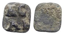 Ancient Coins - Roman Æ Tessera, c. 1st century BC - 1st century AD. AC/AL. RARE