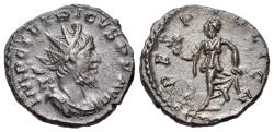 Ancient Coins - Tetricus I (Romano-Gallic Emperor, AD 271-274). Æ Antoninianus,  Treveri, AD 271-272. R/ SPES