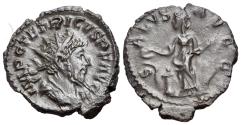 Ancient Coins - Tetricus I (Romano-Gallic Emperor, AD 271-274). Æ Antoninianus, Treveri, 272-273.  R/ SALUS