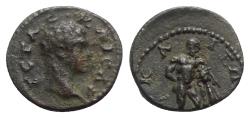Ancient Coins - Geta (209-211). Bithynia, Nicaea. Æ - R/ Herakles
