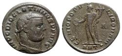 Ancient Coins - Diocletian (284-305). Æ Follis - Antioch