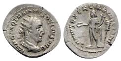 Ancient Coins - Trajan Decius (249-251). AR Antoninianus - Rome - R/ Genius