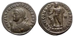 Ancient Coins - Licinius II (Caesar, 317-324). Æ Follis - Antioch - R/ Jupiter