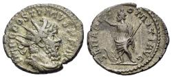 Ancient Coins - Postumus (AD 260-269). AR Antoninianus. Cologne. R/ SERAPIS