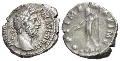 Ancient Coins - Commodus (180-192). AR Denarius. Laureate head r. R/ Jupiter