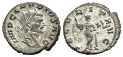 Ancient Coins - Claudius II Gothicus (AD 268-270). BI Antoninianus. Rome mint. R/ SECURITAS EXTREMELY FINE