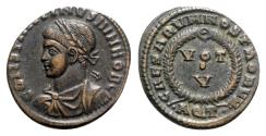 Ancient Coins - Constantine II (Caesar, 316-337). Æ Follis - Aquileia